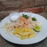 เมนูของร้าน ขนมจีนใจไฮโซ ตลาดนัดไฮโซ