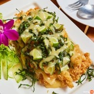 เมนูของร้าน ครัวสวนปลา
