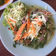 เมนูของร้าน ครัวบ้านประมง