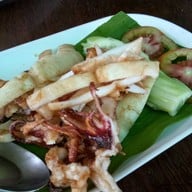 เมนูของร้าน ร้านบ้านชมนา