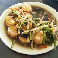 เมนูของร้าน ร้านหลานป้าแดง