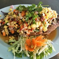 เมนูของร้าน ร้านหลานป้าแดง