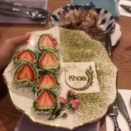 เมนูของร้าน Khao Dessert Cafe