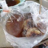 เมนูของร้าน กล้วยปิ้ง หน้าร้านเฮ้งชุนเส็ง พระราม4