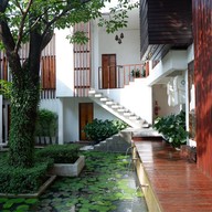 บรรยากาศบริเวณร้านสปา