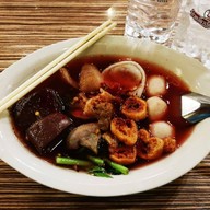 เมนูของร้าน เสือโหย สุกี้ เย็นตาโฟ ผัดไทย เสือโหย ลำลูกกา