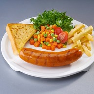 สเต็กไส้กรอกหมูรมควัน##1