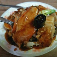 เมนูของร้าน ข้าวหมูแดงหมูกรอบราชบุรี