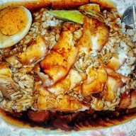 เมนูของร้าน ข้าวหมูแดงหมูกรอบราชบุรี