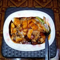 เมนูของร้าน ข้าวหมูแดงหมูกรอบราชบุรี