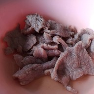 เมนูของร้าน ลูกชิ้นเนื้อท่าเรือ