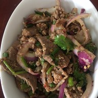 เมนูของร้าน ร้านส้มตำบุญศิริ
