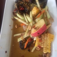 เมนูของร้าน ร้านส้มตำบุญศิริ