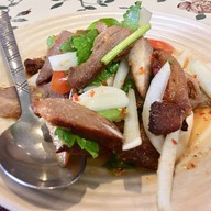 เมนูของร้าน ตำแซ่บ ตลาดบองมาร์เช่