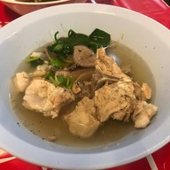 โกโด่ง ต้มเลือดหมูใบตำลึง