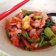 เย็นตาโฟสูตรป้าอู๊ด บางพระ บ้านปึก