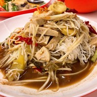 เมนูของร้าน ยำไก่แซ่บ