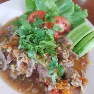 เมนูของร้าน ครัวอาสา อาหารป่า