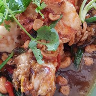 เมนูของร้าน ร้านริมคลอง กระบุรี ระนอง