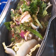 เมนูของร้าน ร้านริมเขื่อน ซีฟู้ด (ร้านกลาง)เจ้าเก่าเท่านั้น สมุทรปราการ