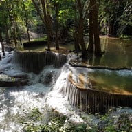 บรรยากาศ น้ำตกห้วยแม่ขมิ้น