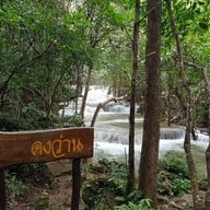 บรรยากาศ น้ำตกห้วยแม่ขมิ้น