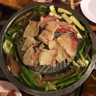 เมนูของร้าน หมูกระทะกองบิน