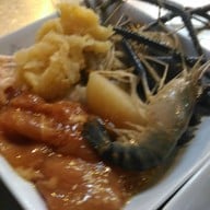 เมนูของร้าน นินจาบาบีคิว ทะเลเผา-หมูกระทะ กุ้งเป็นๆ บุฟเฟต์ จอมเทียน จอมเทียนสายสอง ไม่มีสาขา