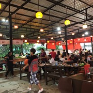 บรรยากาศ พุงกางหมูกระทะ