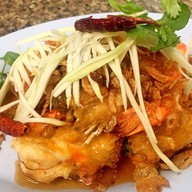 เมนูของร้าน กุ้งเพื่อนแพรว