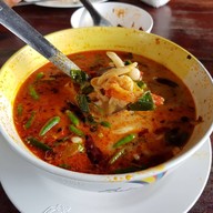 เมนูของร้าน ร้านปลาเขื่อนทองผาภูมิ