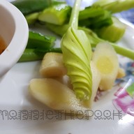 เมนูของร้าน สุกี้เรือนเพชร (ราด-รี); ข้าวไข่เจียว+น้ำพริก+ผัก..ตามสั่ง (เครื่องแกงใต้)