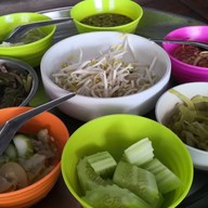 เมนูของร้าน ขนมจีน ลุงไข่ปากพนัง สงขลา