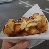 เมนูของร้าน Manneken Waffle Kyoto station