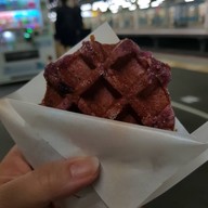 เมนูของร้าน Manneken Waffle Kyoto station