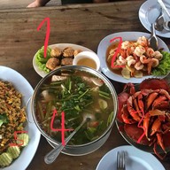 เมนูของร้าน ทิวธารา