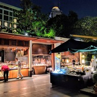 บรรยากาศ Riverside Terrace Mandarin Oriental, Bangkok