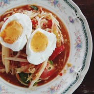 เมนูของร้าน ร้านไก่ย่างคุณปุ๊