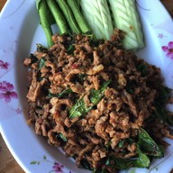 เมนูของร้าน ร้านจ่าเถื่อน สามโคก