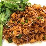 เมนูของร้าน ร้านบ้านเนื้อปู บางกร่าง