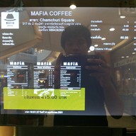บรรยากาศ Mafia Coffee จตุรัสจามจุรี