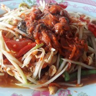 เมนูของร้าน ป้อม & บอลตำถาดดากระเบิด(ปลาร้าอุบล) อ่อนนุช 30