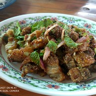 เมนูของร้าน แซ่บอีสาน @ ขนส่งแป้