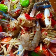 เมนูของร้าน ป้อม & บอลตำถาดดากระเบิด(ปลาร้าอุบล) อ่อนนุช 30