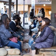 บรรยากาศ arima onsen