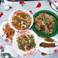 เมนูของร้าน ส้มตำสากยาวตาแมว