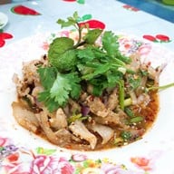 เมนูของร้าน ส้มตำสากยาวตาแมว