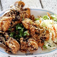 เมนูของร้าน ปะการังเรือนน้ำ บางแสน
