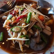 เมนูของร้าน ปลาร้าหอม แซ่บยกครก