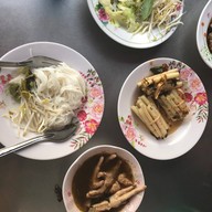 เมนูของร้าน ขนมจีนป้ายุก
